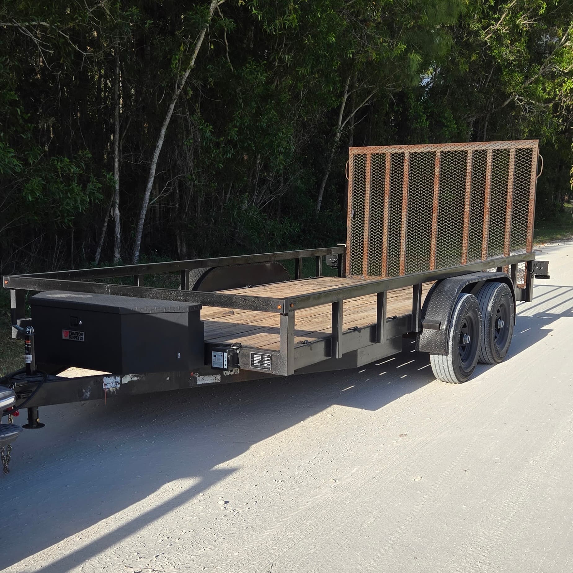 16x7 Utility Trailer Heavy Duty — trailer rental near Greenacres FL