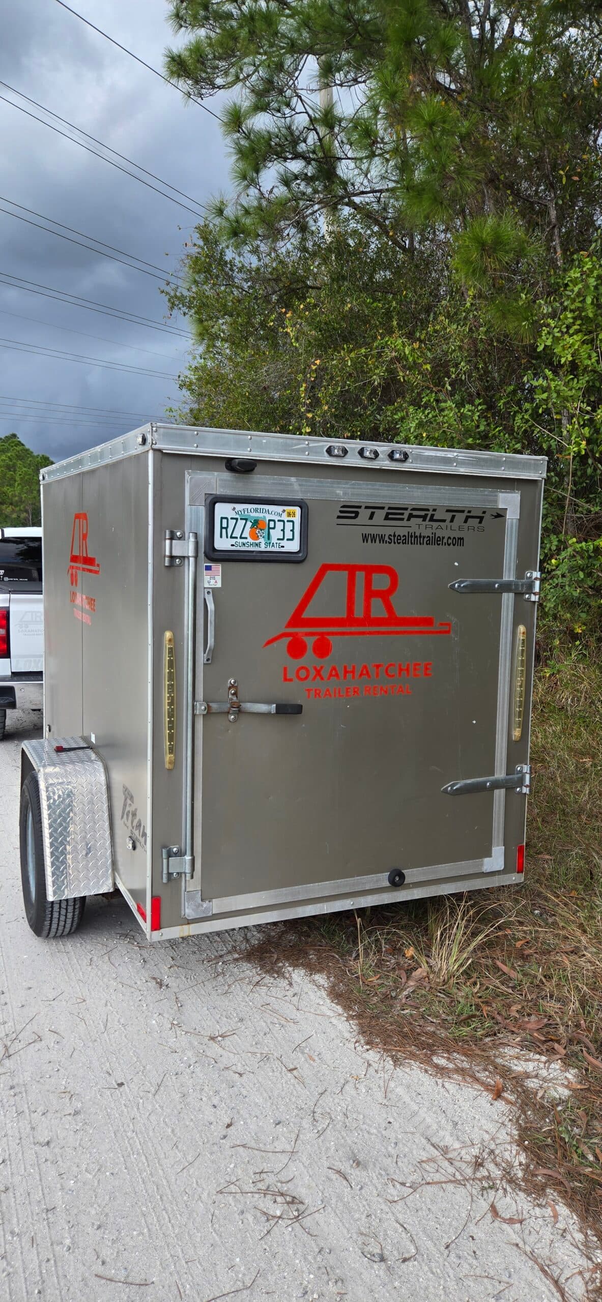5x8 Enclosed Trailer — trailer rental near Greenacres FL